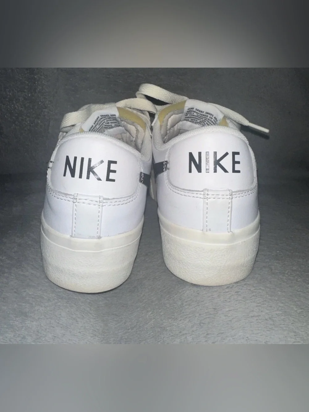 Women’s Nike Blazer Low Platform Athletic Shoes DJ0292 101 - Size 7.5